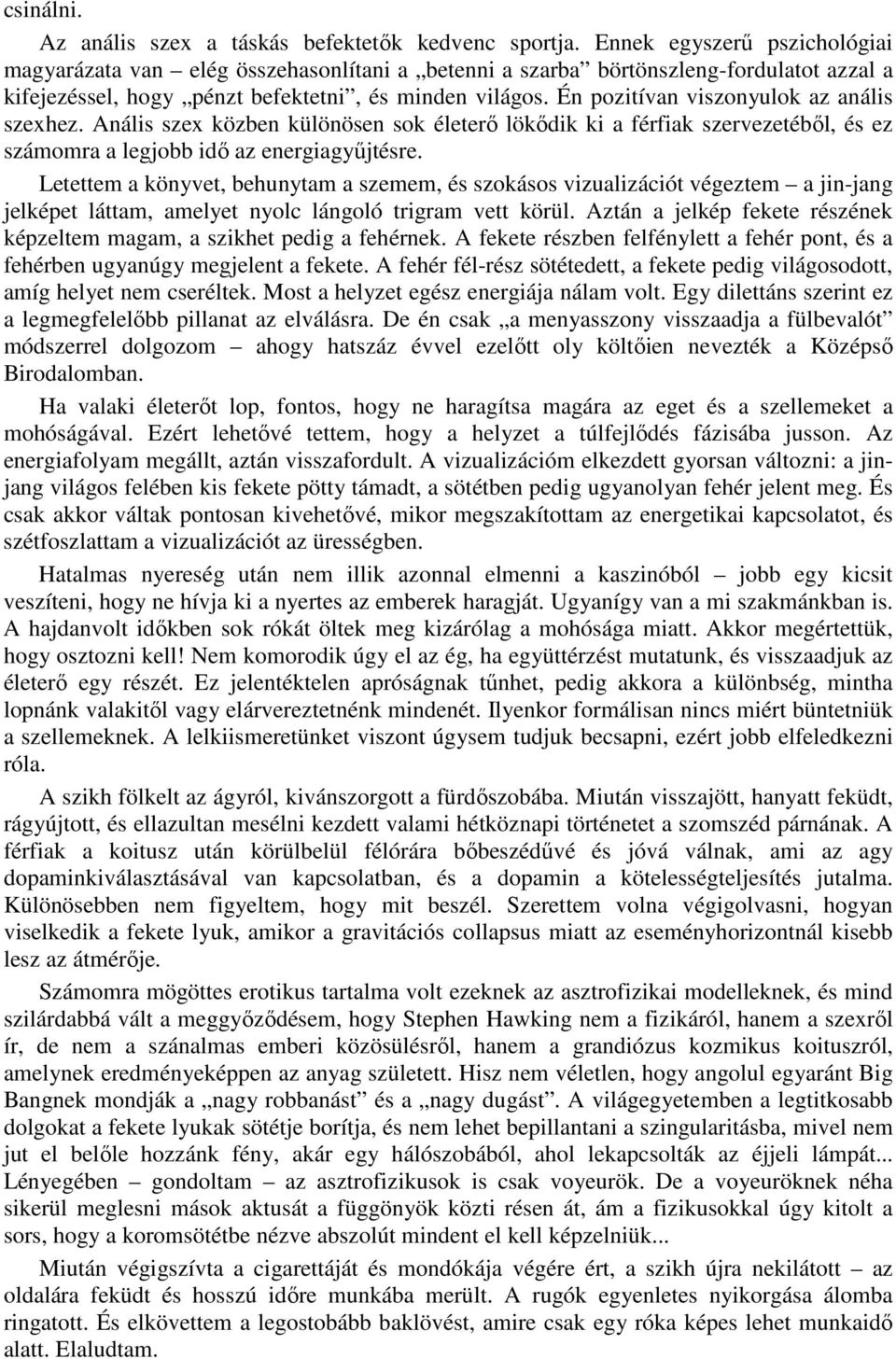 Ki fedezte fel az anális szexet