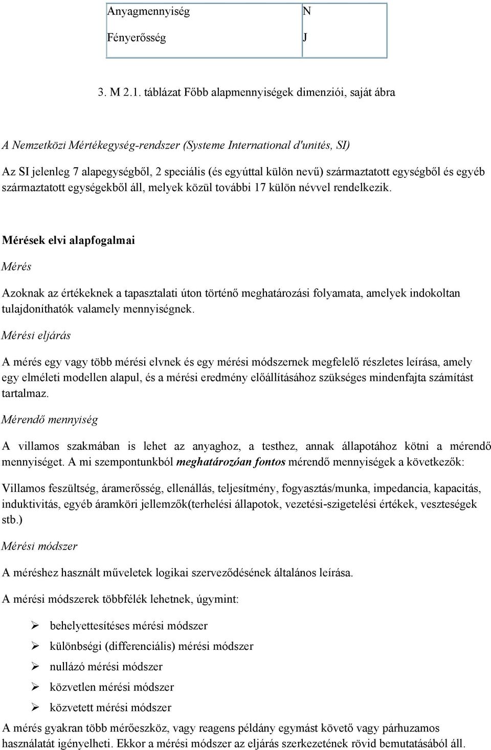 származtatott egységből és egyéb származtatott egységekből áll, melyek közül további 17 külön névvel rendelkezik.