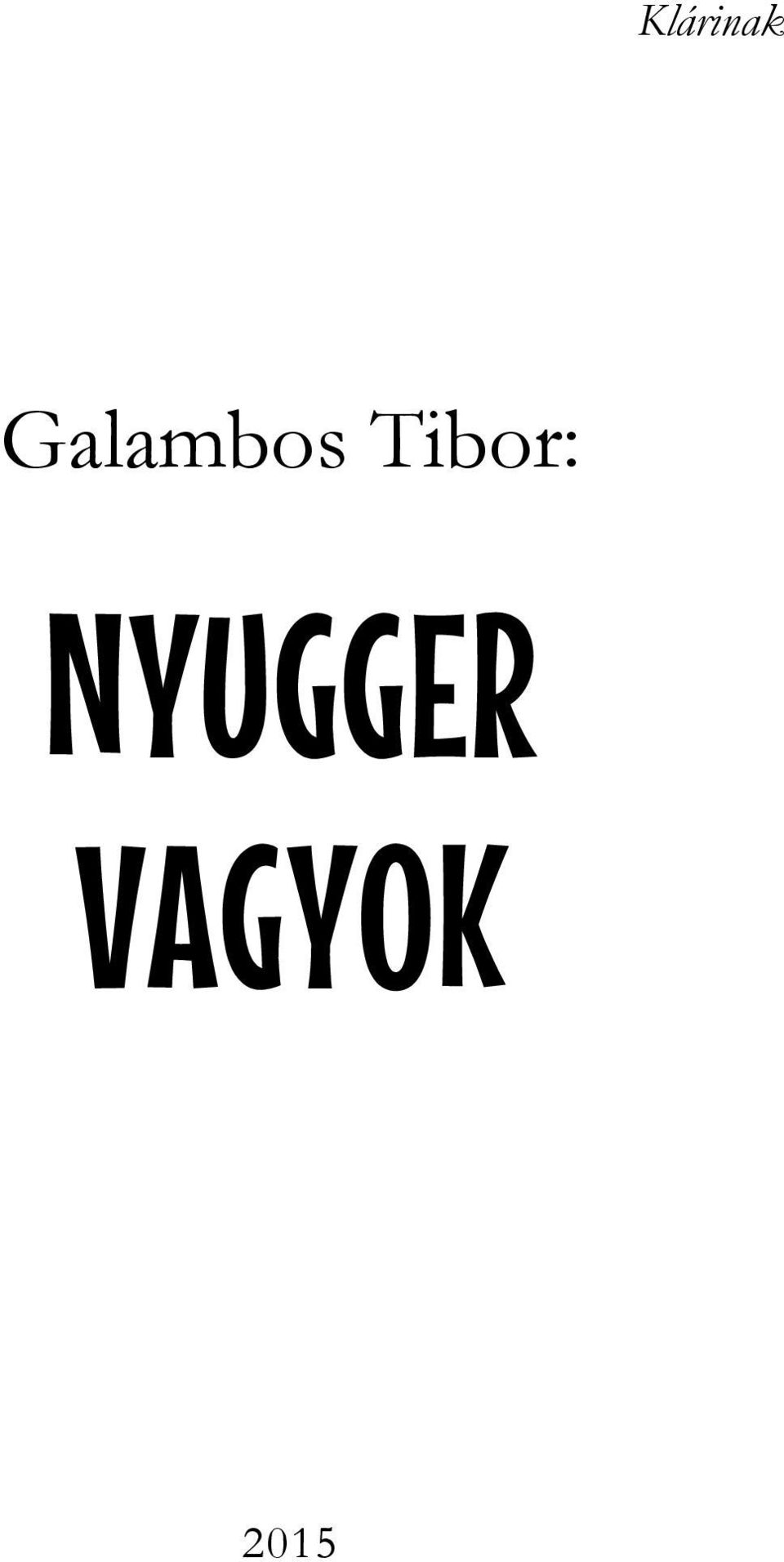Tibor: