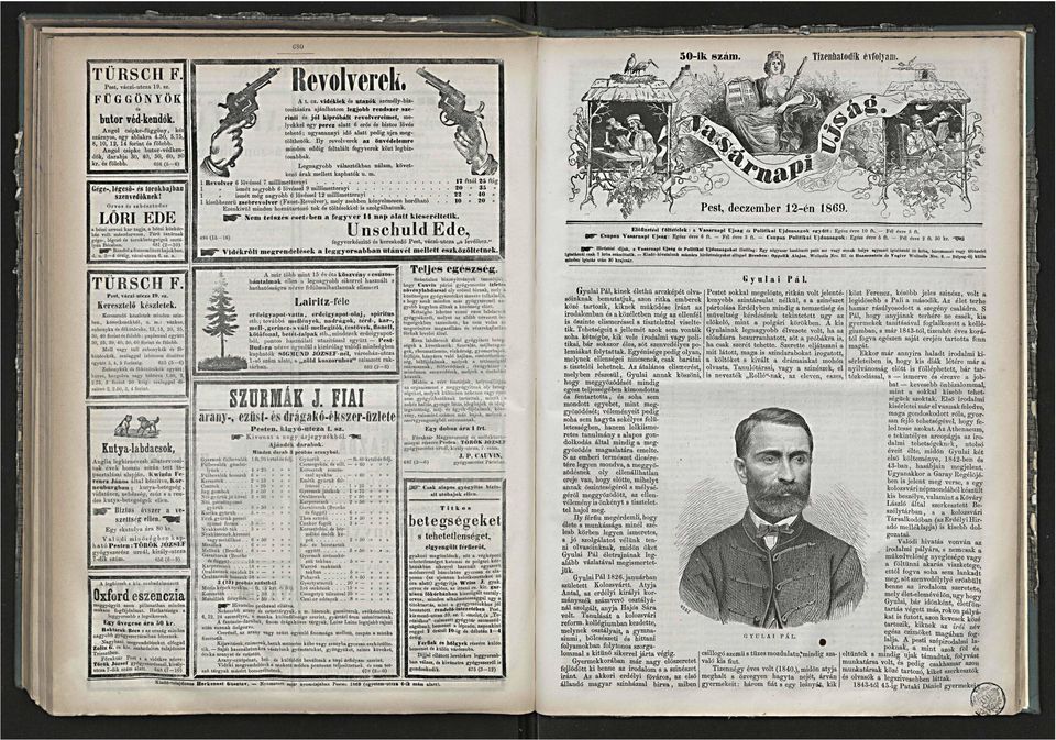 i LÖRI EDE bécsi orvosi kr tgj, bécsi közkórház volt másodorvos, Türk tnárnk gége-, légcső torokbetegségek osztályán Bécsben 68 (2 0) 9 V * Rendel fennemlitettbjokbn, d u 2 óráig, váczi-utcz 6 sz