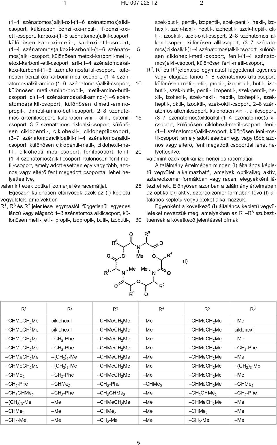 benzil-oxi-karbonil-metil-csoport, (1 4 szénatomos)alkil-amino-(1 6 szénatomos)alkil-csoport, különösen metil-amino-propil¹, metil-amino-butilcsoport, di(1 4 szénatomos)alkil-amino-(1 6