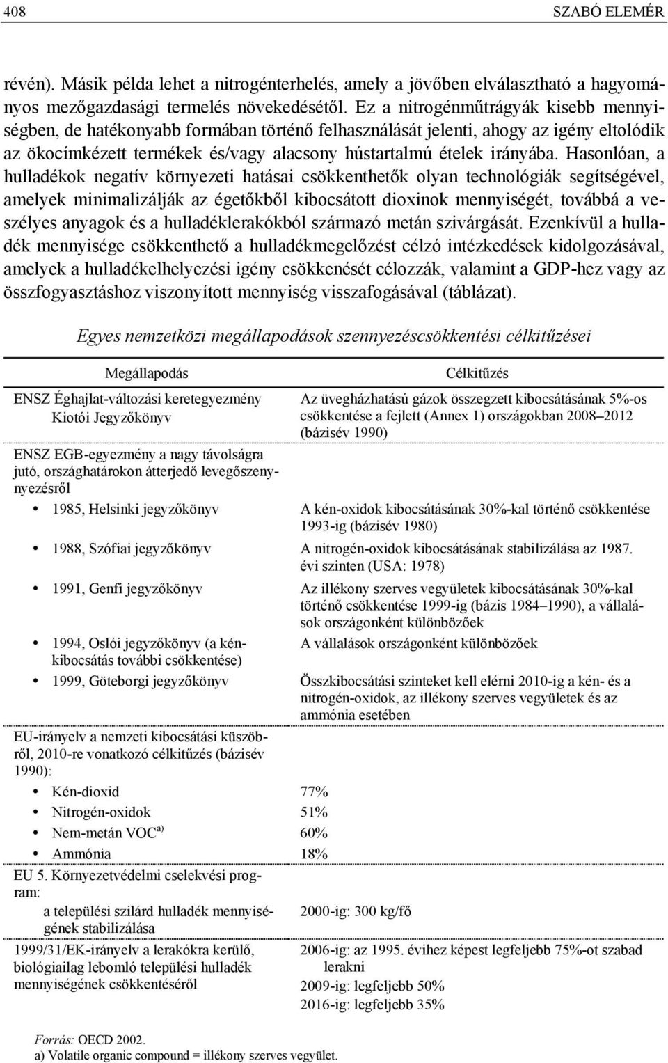 Hasonlóan, a hulladékok negatív környezeti hatásai csökkenthetők olyan technológiák segítségével, amelyek minimalizálják az égetőkből kibocsátott dioxinok mennyiségét, továbbá a veszélyes anyagok és