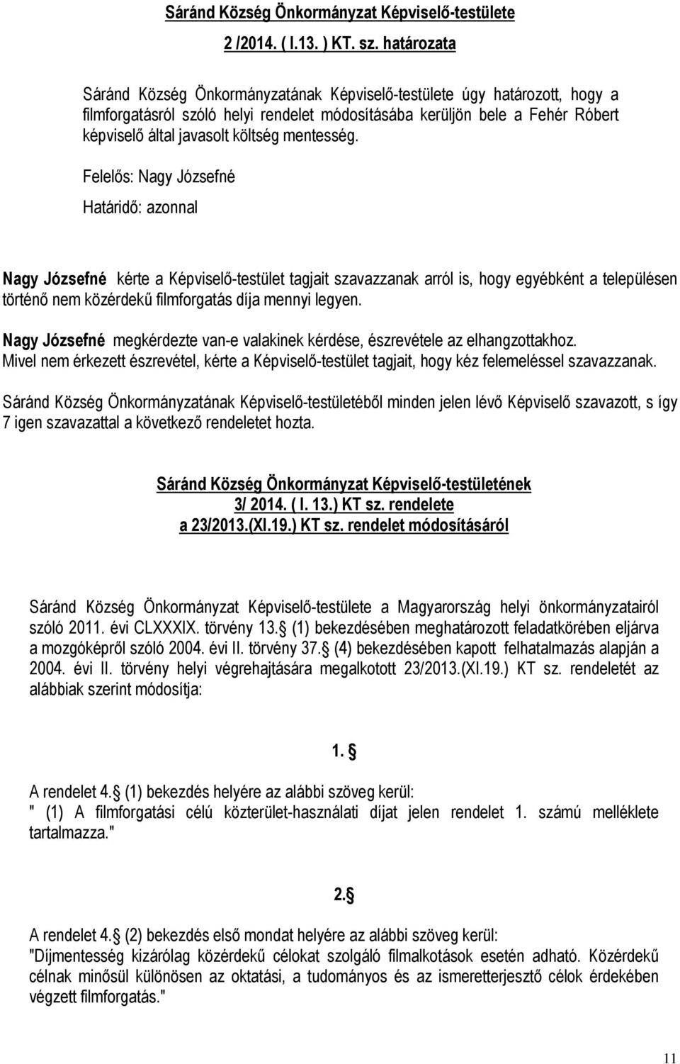 mentesség.