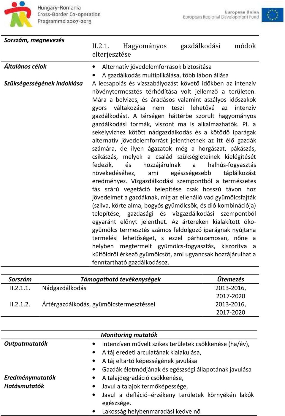 vízszabályozást követő időkben az intenzív növénytermesztés térhódítása volt jellemző a területen.