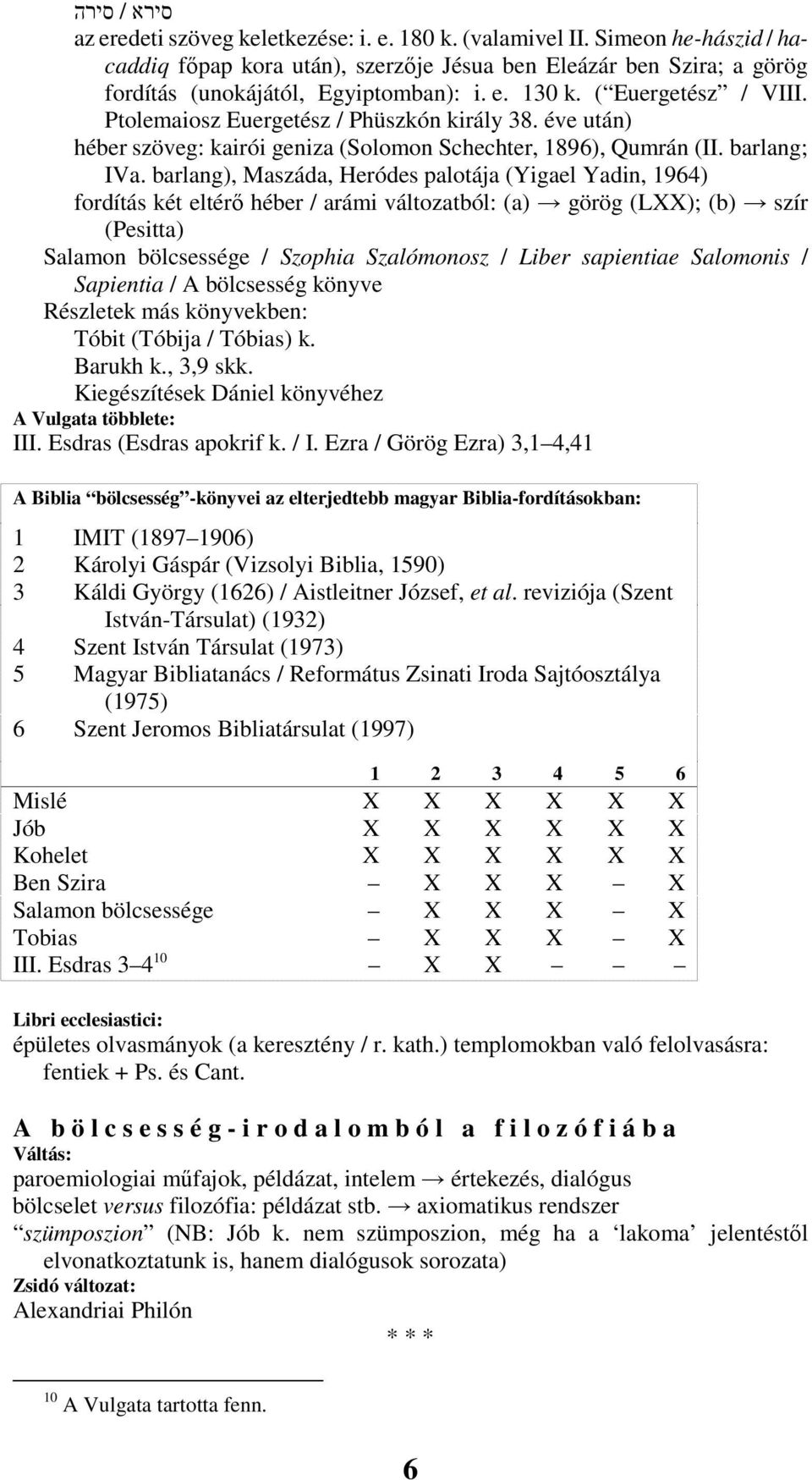 Ptolemaiosz Euergetész / Phüszkón király 38. éve után) héber szöveg: kairói geniza (Solomon Schechter, 1896), Qumrán (II. barlang; IVa.