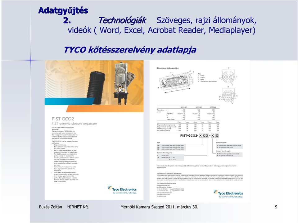 állományok, videók ( Word, Excel,