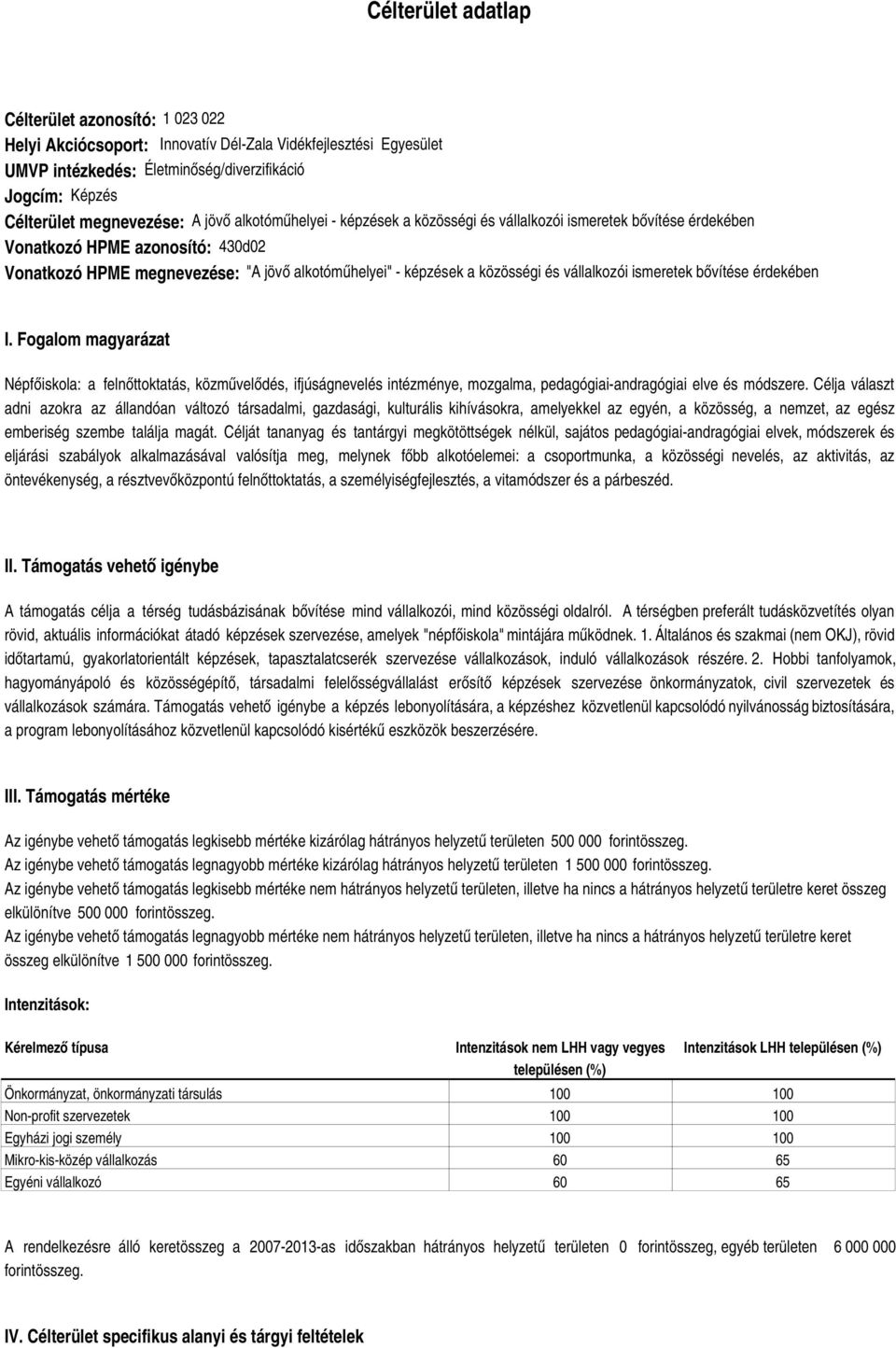 vállalkozói ismeretek bővítése érdekében I. Fogalom magyarázat Népfőiskola: a felnőttoktatás, közművelődés, ifjúságnevelés intézménye, mozgalma, pedagógiai-andragógiai elve és módszere.