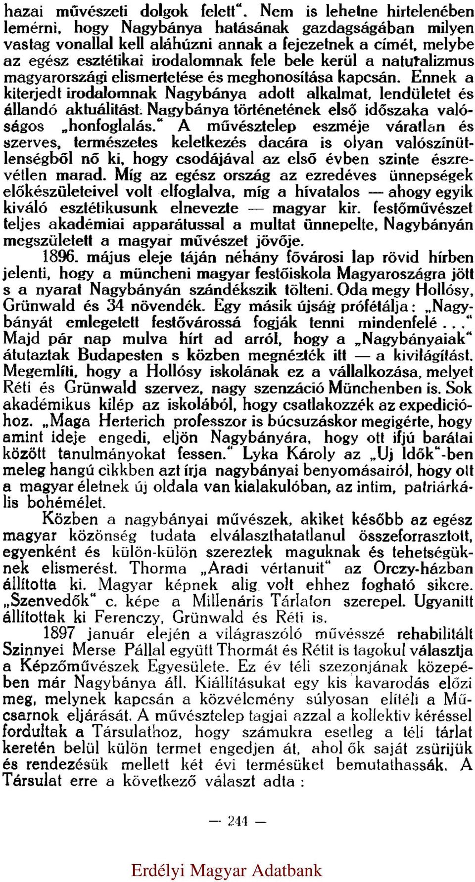 Ngybáyá mgzü mgyr művéz jövőj 1896 máju j ájá éháy főváro p rövd hírb j hogy müch mgyr főo Mgyrozágr jö yr Ngybáyá zádéz ö Od mgy Hoóy Grüwd é 34 övdé Egy má újág próféáj: Ngybáyá mg fővároá fogjá