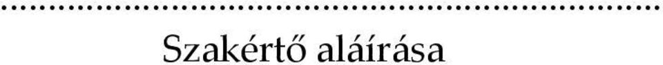 aláírása