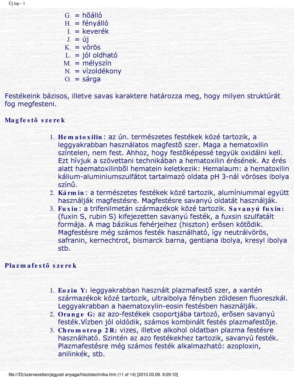 2. HISZTOTECHNIKA /Szövettani technika/ - PDF Free Download