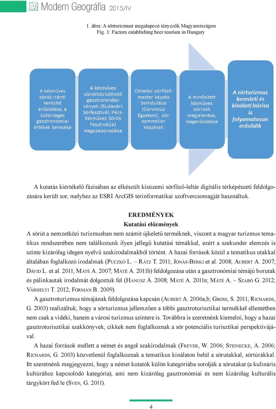 térinformatikai szoftvercsomagját használtuk.