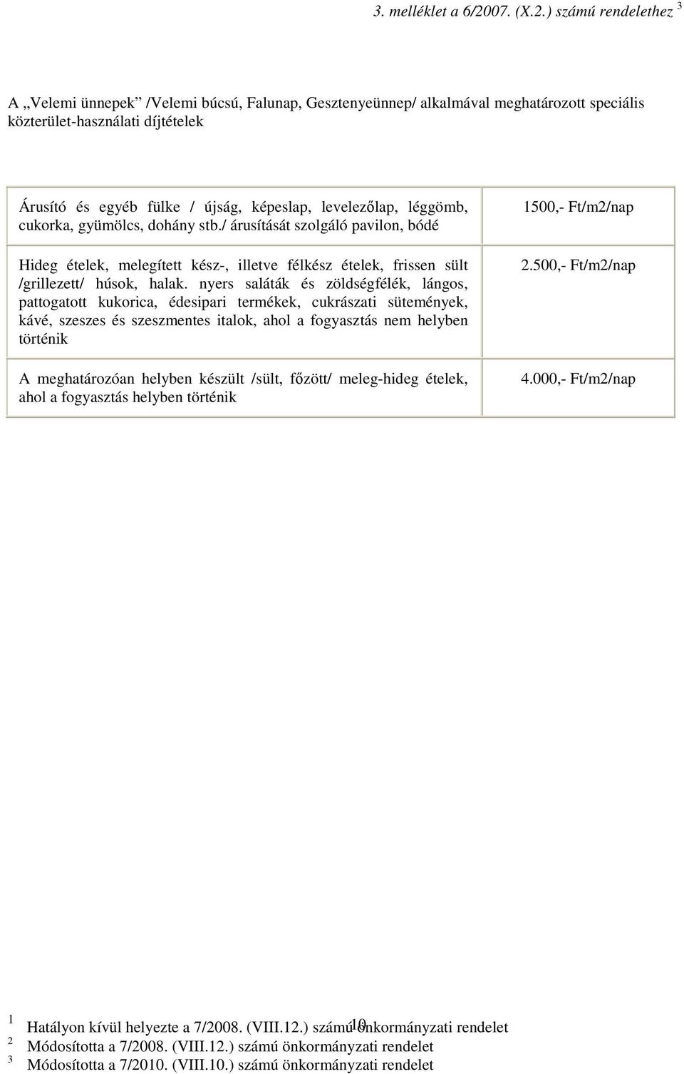 levelezılap, léggömb, cukorka, gyümölcs, dohány stb./ árusítását szolgáló pavilon, bódé Hideg ételek, melegített kész-, illetve félkész ételek, frissen sült /grillezett/ húsok, halak.