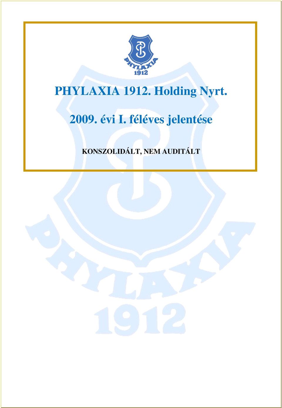 évi I.