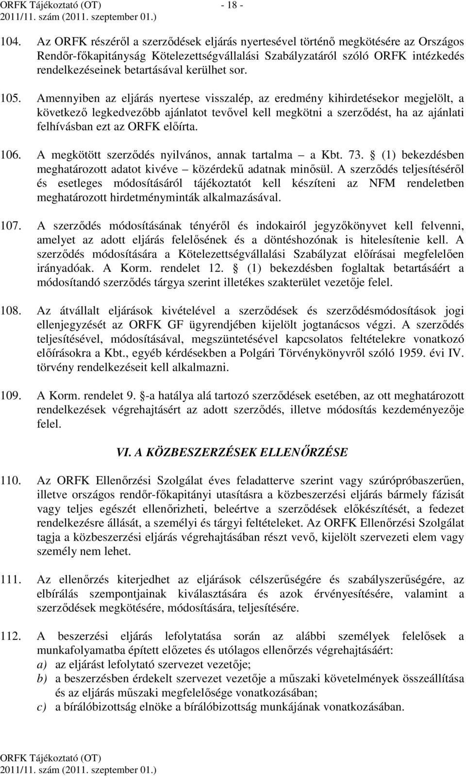 kerülhet sor. 105.