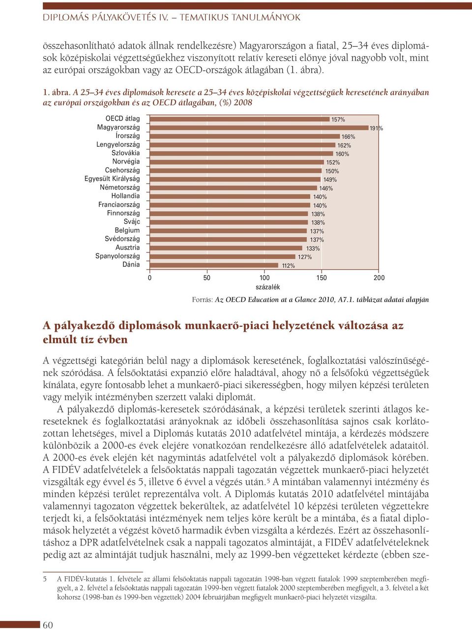 volt, mint az európai országokban vagy az OECD-országok átlagában (1. ábra)