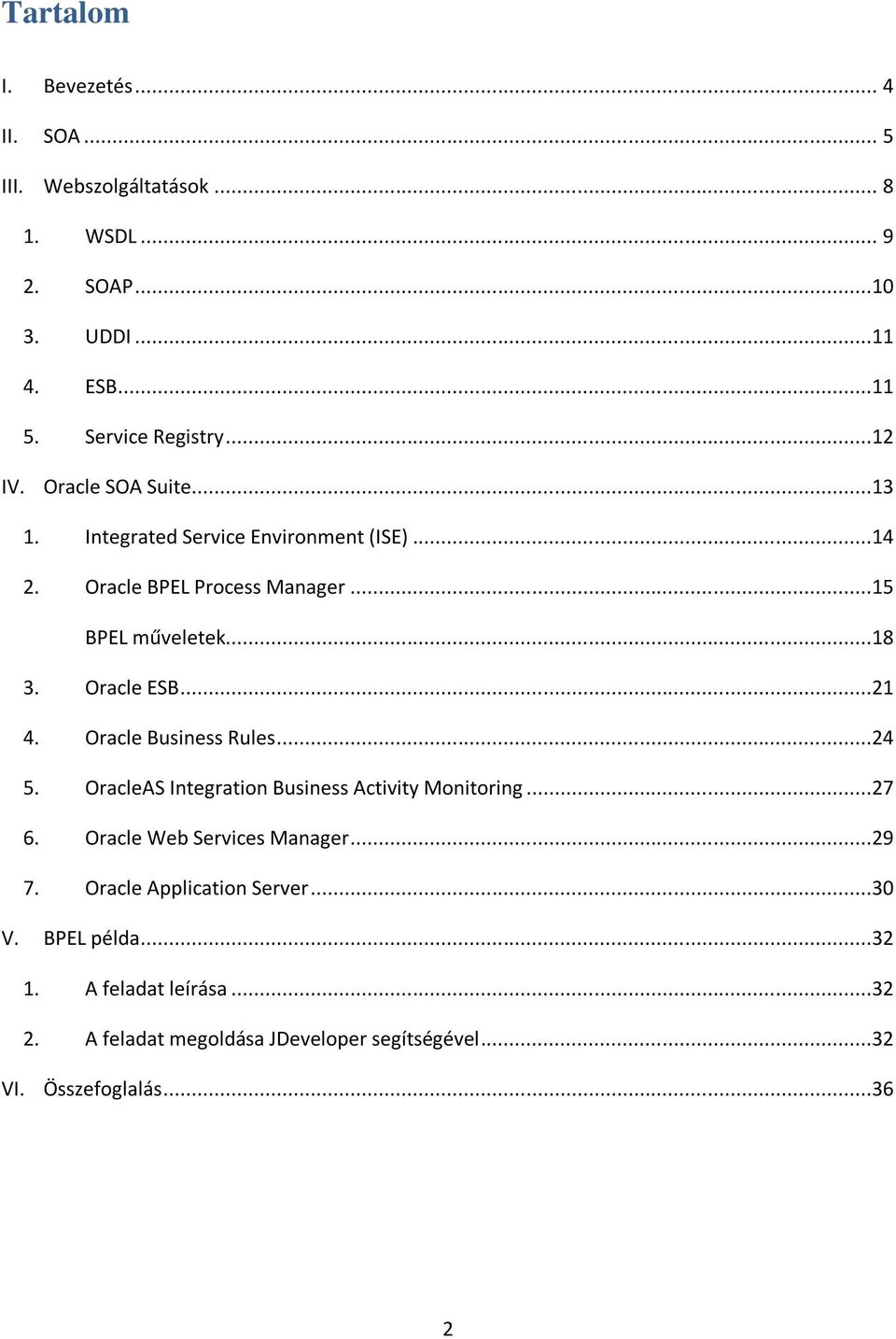 Oracle ESB...21 4. Oracle Business Rules...24 5. OracleAS Integration Business Activity Monitoring...27 6. Oracle Web Services Manager...29 7.