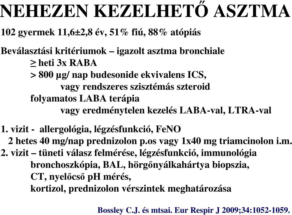 vizit - allergológia, légzésfunkció, FeNO 2 