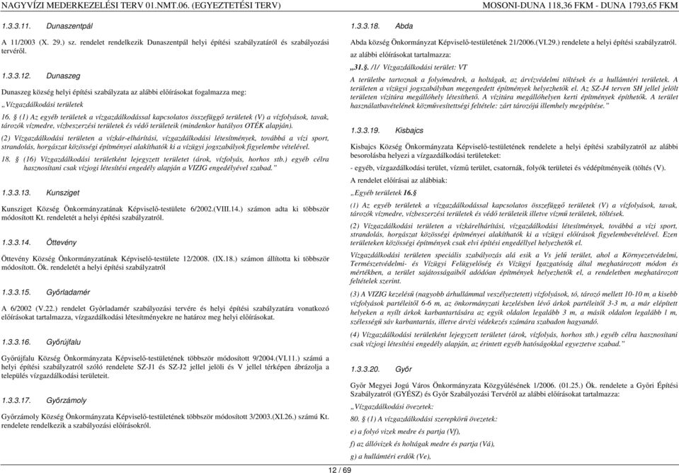 MOSONI - DUNA 118,36 - DUNA 1793,65 FKM december - PDF Free Download