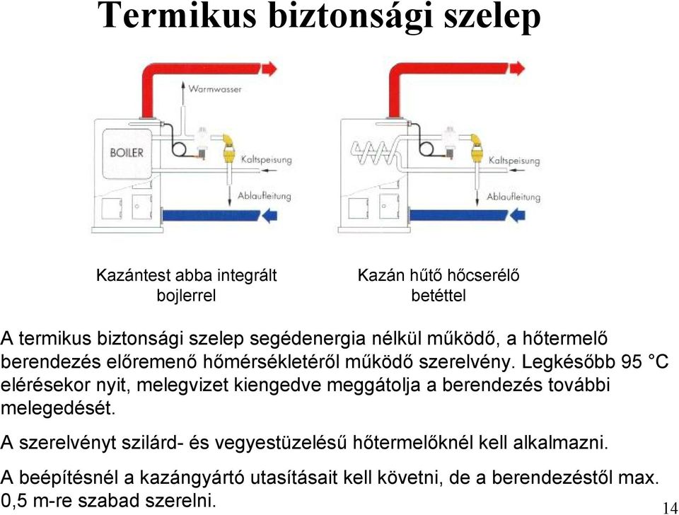 Melegvíz üzemű kályha- és kandallóbetétek kapcsolódása a központi fűtéshez  Tágulási tartályok - PDF Ingyenes letöltés