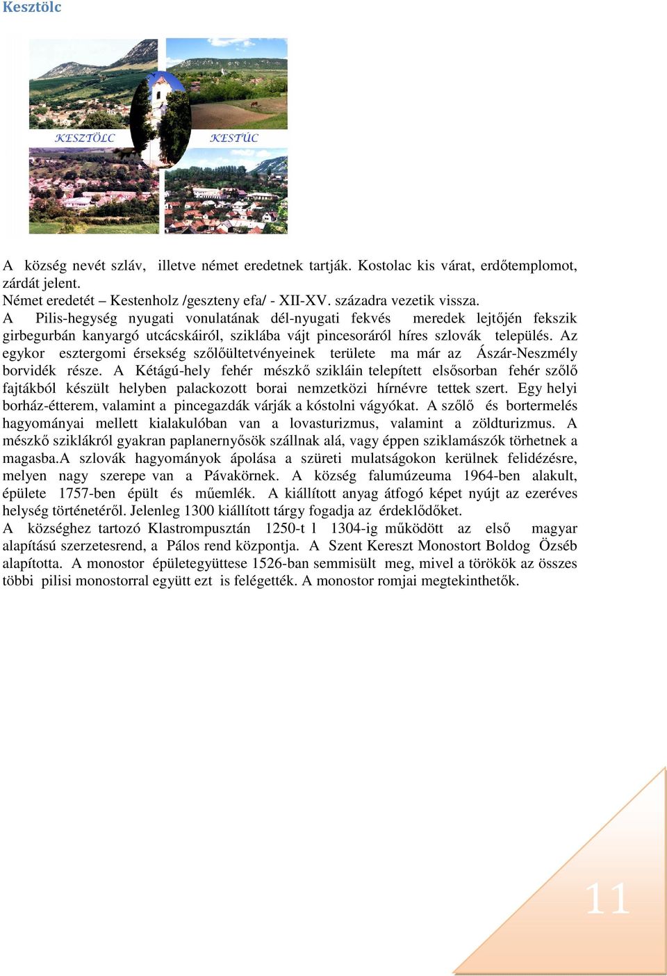 Az egykor esztergomi érsekség szőlőültetvényeinek területe ma már az Ászár-Neszmély borvidék része.