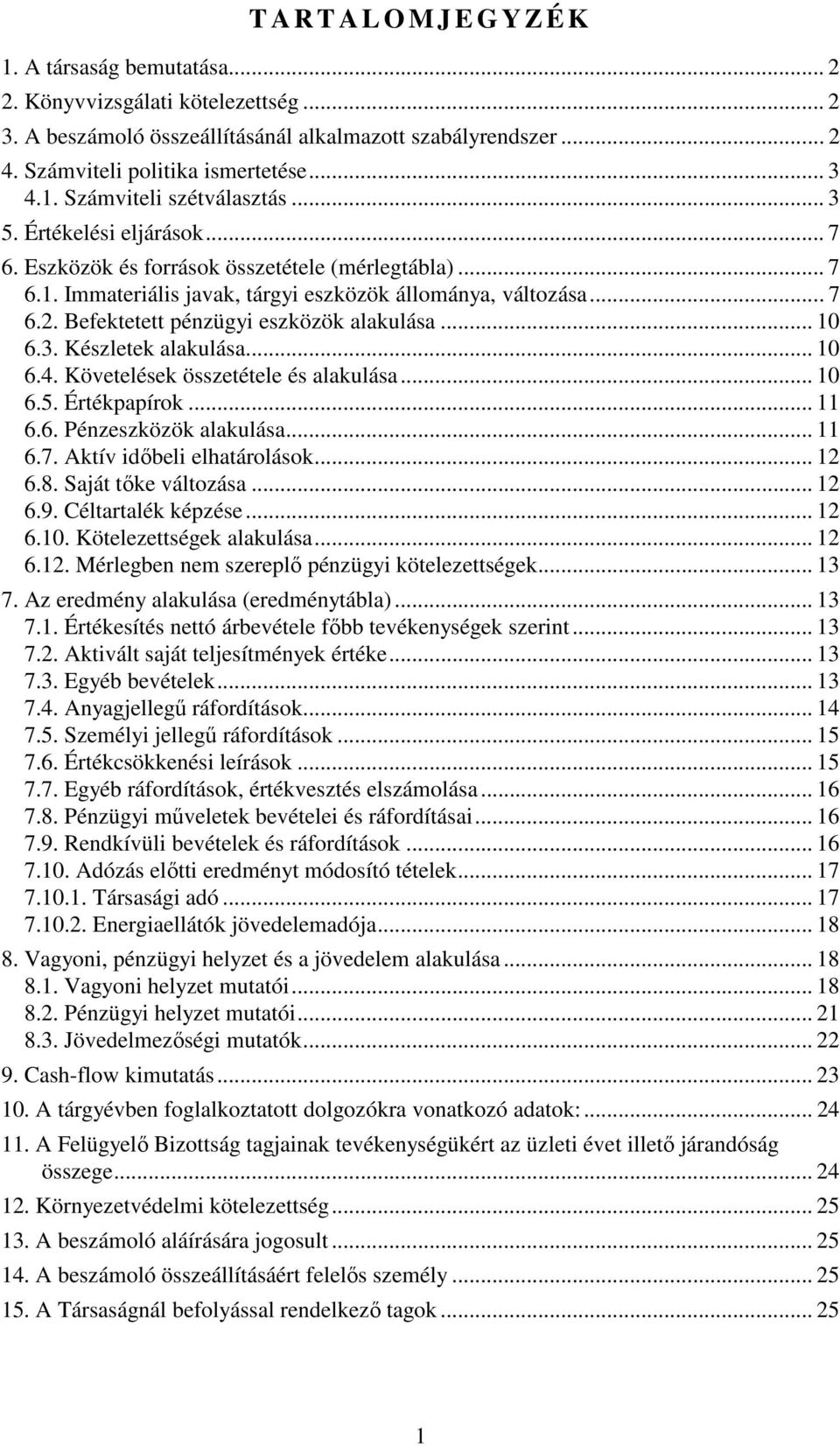 Befektetett pénzügyi eszközök alakulása... 10 6.3. Készletek alakulása... 10 6.4. Követelések összetétele és alakulása... 10 6.5. Értékpapírok... 11 6.6. Pénzeszközök alakulása... 11 6.7.