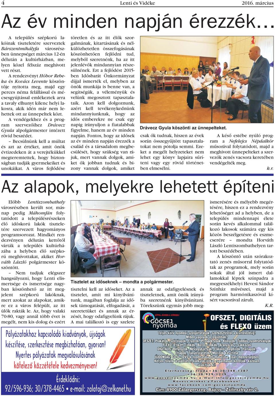 vett részt.