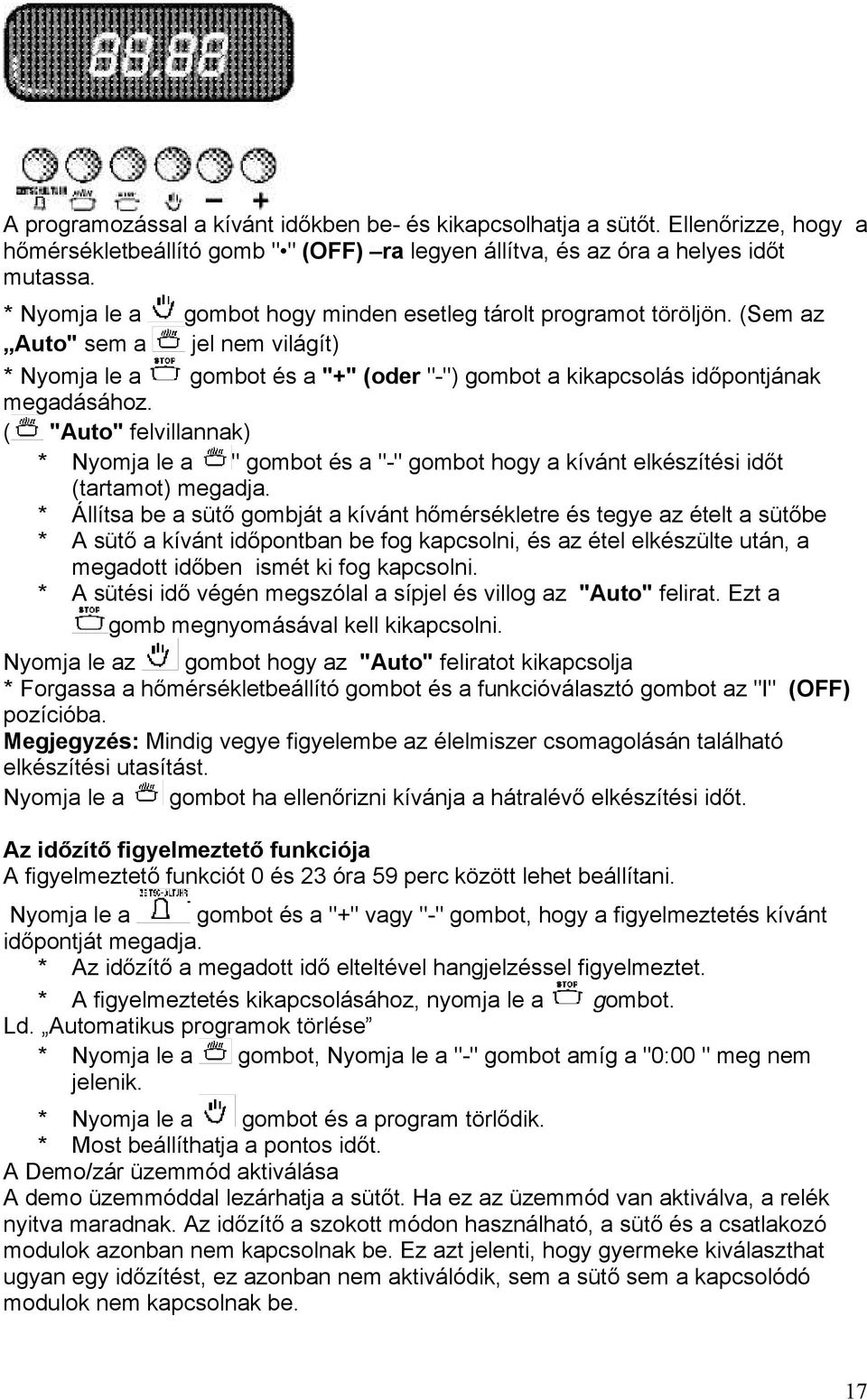 ELEKTRA BREGENZ. Beépíthető elektromos tűzhely és sütő HASZNÁLATI UTASÍTÁS.  Modell: BEP 8050 BE 7060 BE /R.A/ PDF Free Download