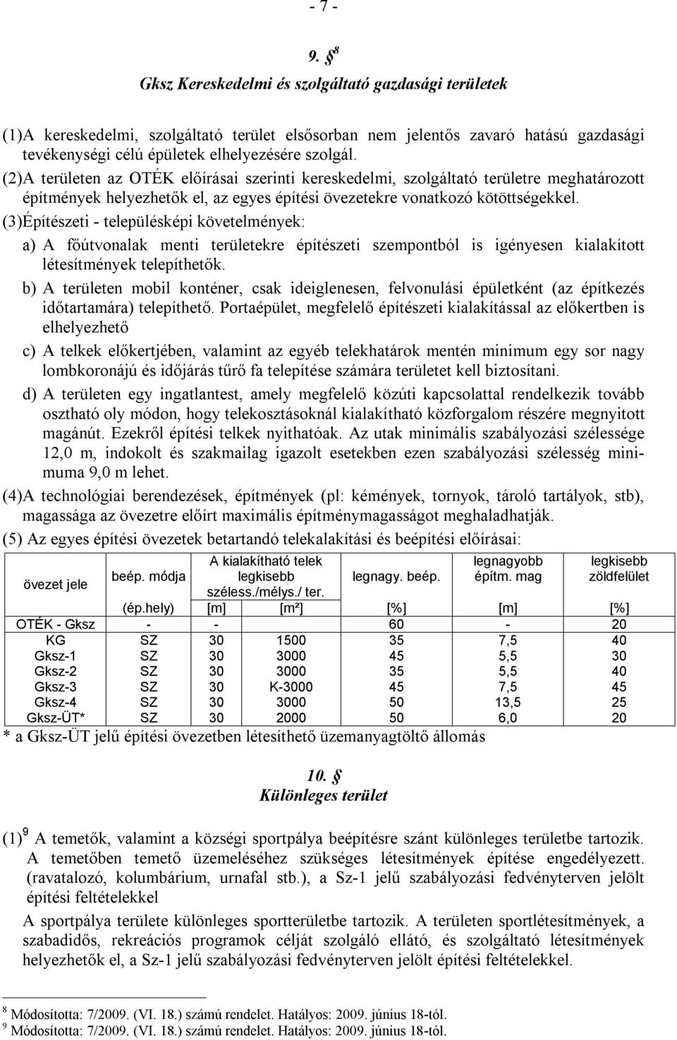 (3) Építészeti - településképi követelmények: a) A főútvonalak menti területekre építészeti szempontból is igényesen kialakított létesítmények telepíthetők.