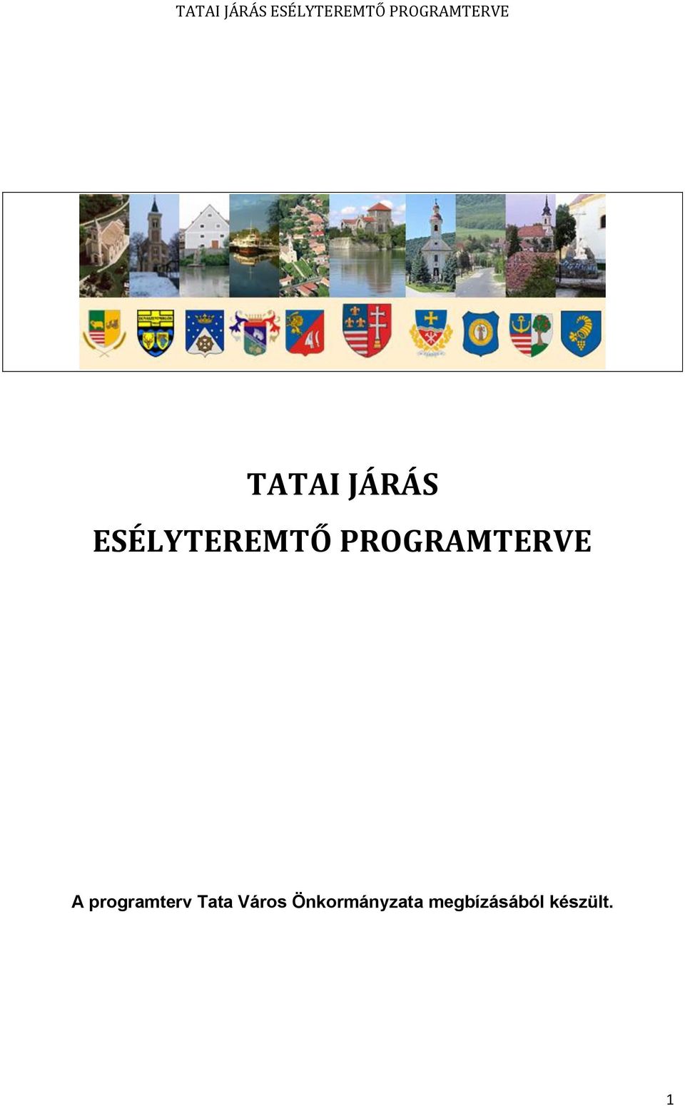 programterv Tata Város