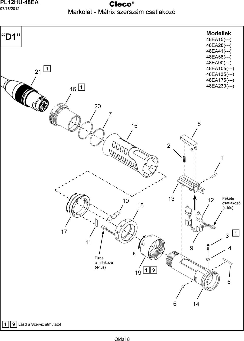 48EA sorozat Elektronikusan vezérlelt sarokcsavarozó - PDF Free Download