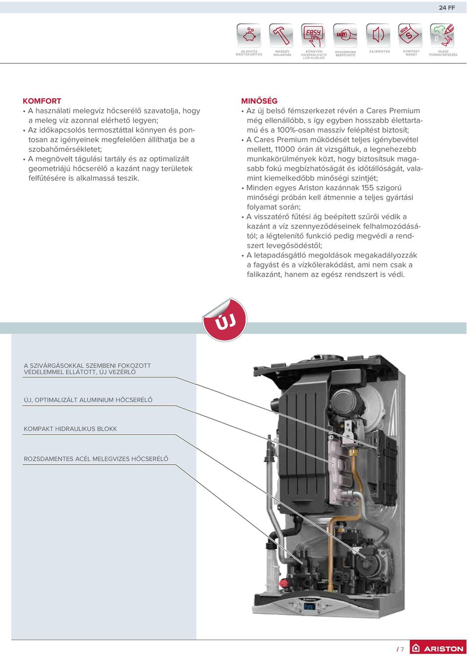 LCD-KIJELZŐ EGYSZERŰEN BEÉPÍTHETŐ