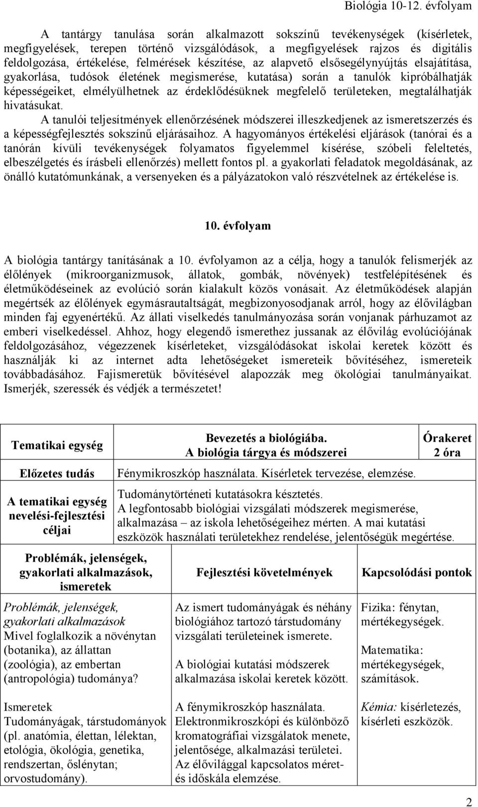 területeken, megtalálhatják hivatásukat. A tanulói teljesítmények ellenőrzésének módszerei illeszkedjenek az ismeretszerzés és a képességfejlesztés sokszínű eljárásaihoz.