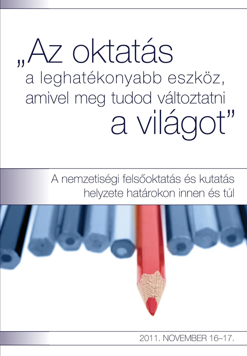 nemzetiségi felsőoktatás és kutatás