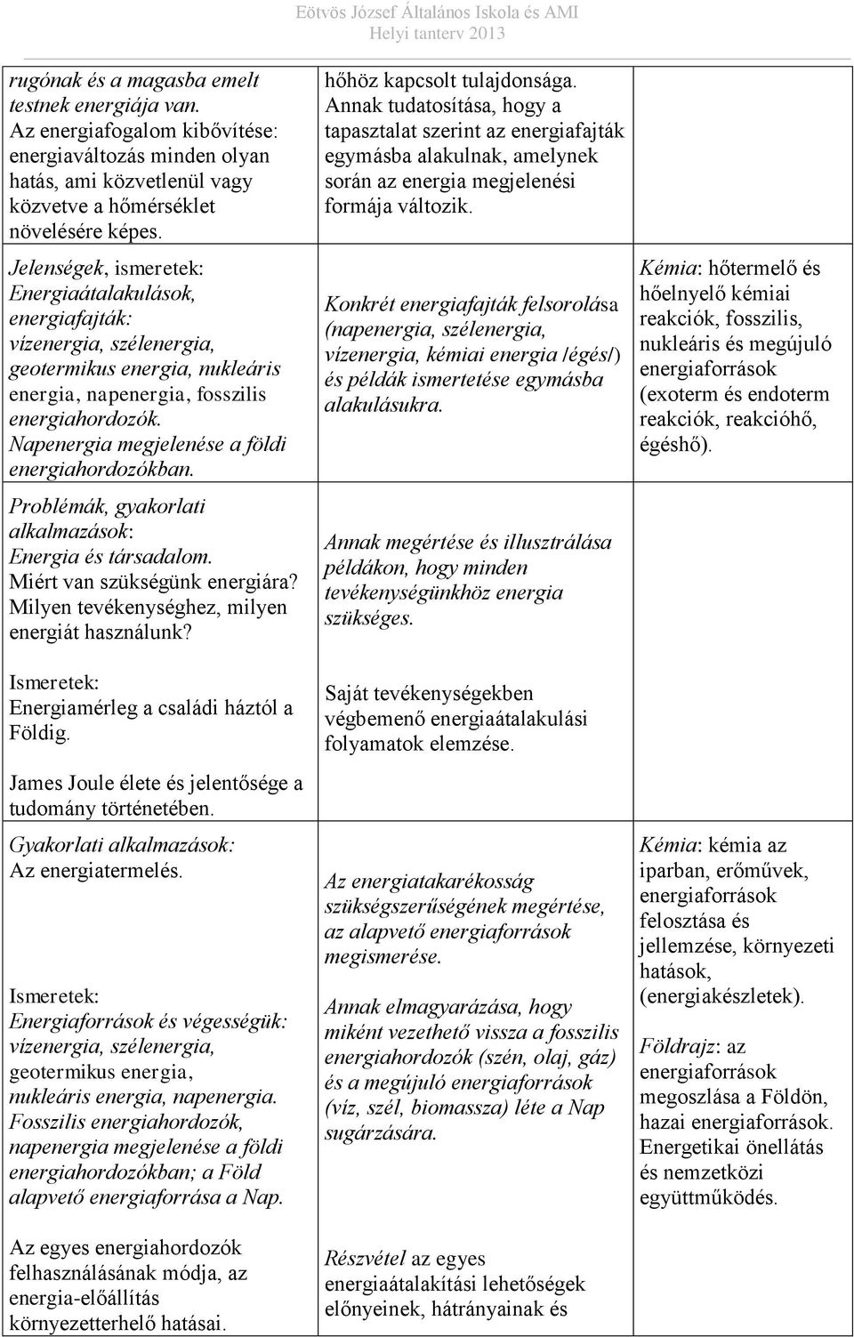 Napenergia megjelenése a földi energiahordozókban. Problémák, gyakorlati alkalmazások: Energia és társadalom. Miért van szükségünk energiára? Milyen tevékenységhez, milyen energiát használunk?