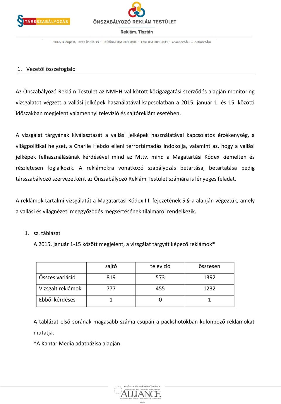 A vizsgálat tárgyának kiválasztását a vallási jelképek használatával kapcsolatos érzékenység, a világpolitikai helyzet, a Charlie Hebdo elleni terrortámadás indokolja, valamint az, hogy a vallási