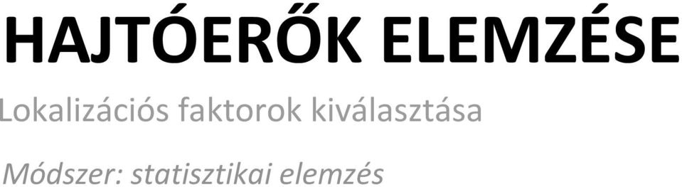 faktorok