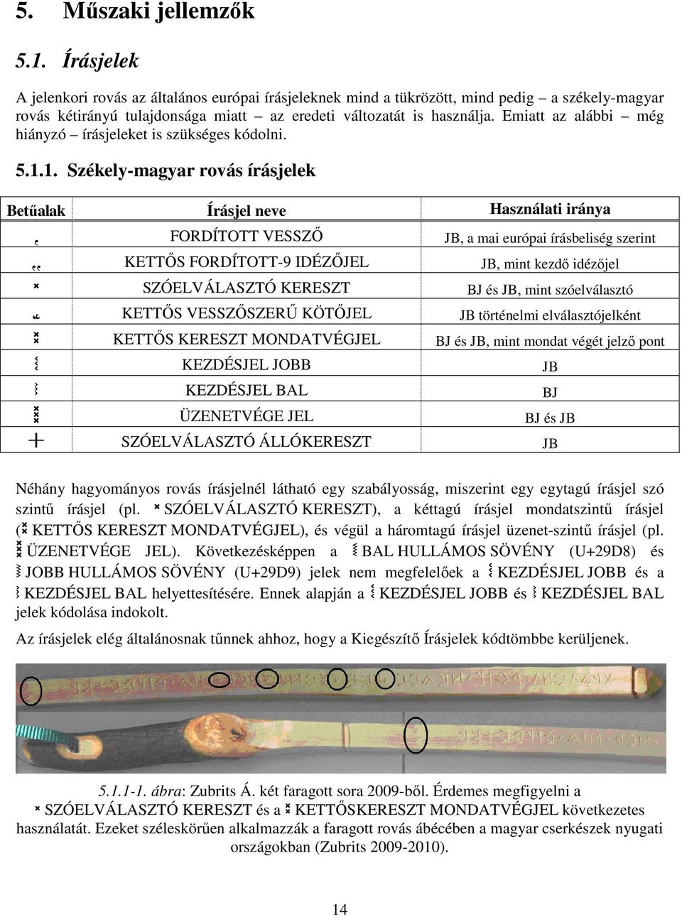 Emiatt az alábbi még hiányzó írásjeleket is szükséges kódolni. 5.1.