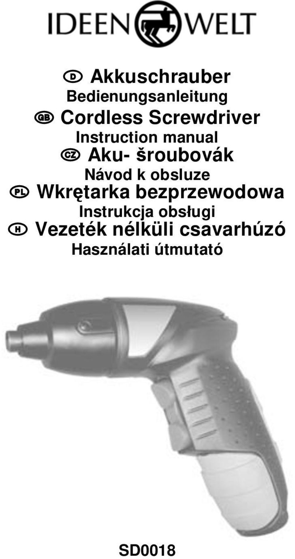 k obsluze Wkrtarka bezprzewodowa Instrukcja obsugi