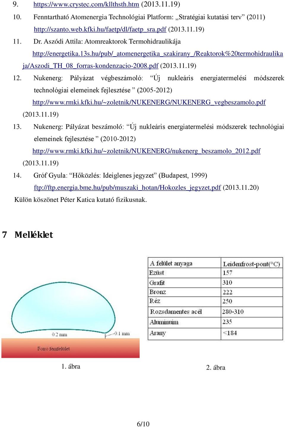 Nukenerg: Pályázat végbeszámoló: Új nukleáris energiatermelési módszerek technológiai elemeinek fejlesztése (2005-2012) http://www.rmki.kfki.hu/~zoletnik/nukenerg/nukenerg_vegbeszamolo.pdf (2013.11.