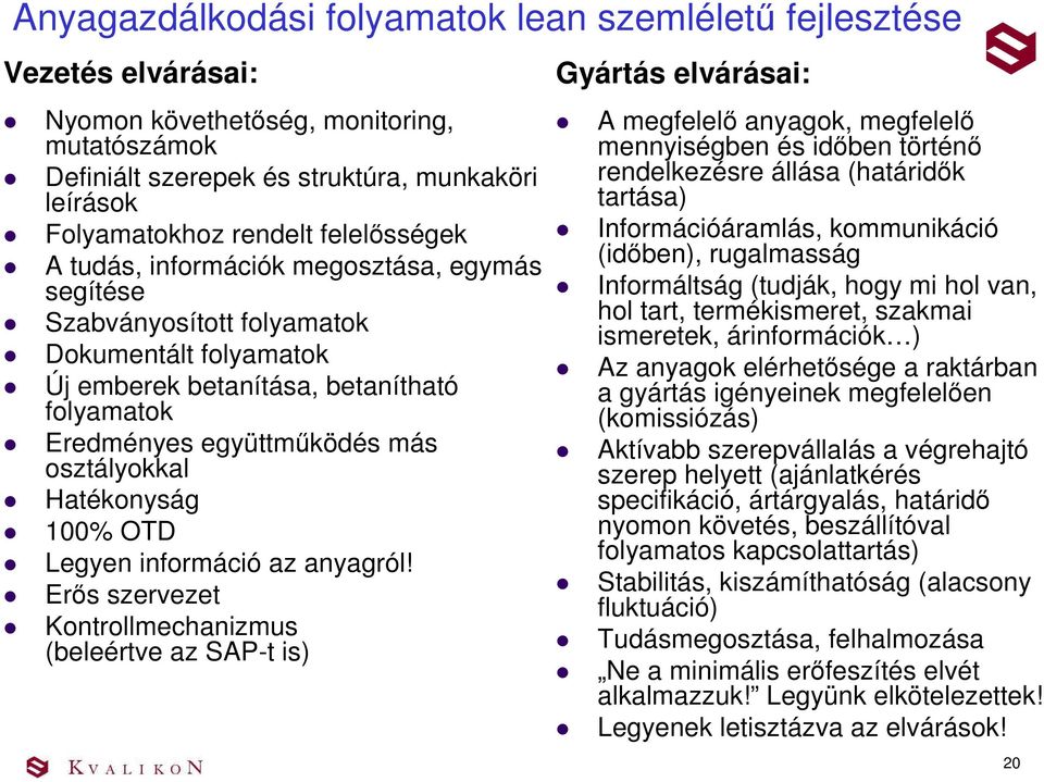 Hatékonyság 100% OTD Legyen információ az anyagról!