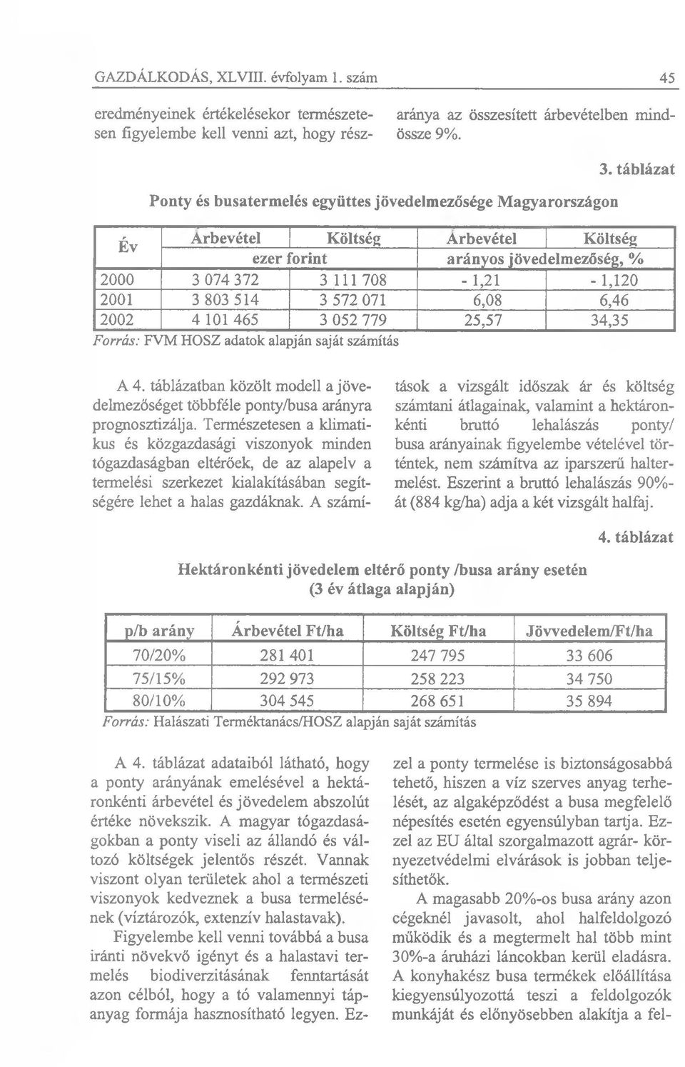 megfelelő népesítés esetén egyensúlyban tartja. Ezzel az EU által szorgalmazott agrár- környezetvédelmi elvárások is jobban teljesíthetők.