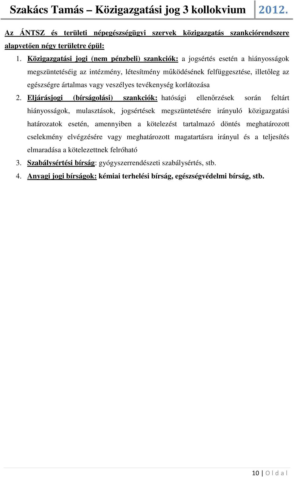 tevékenység korlátozása 2.