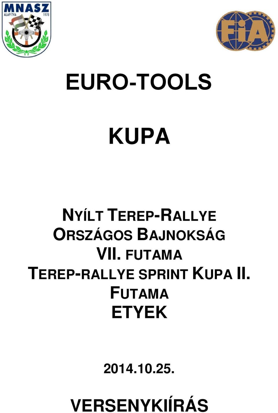 VII. FUTAMA TEREP-RALLYE SPRINT