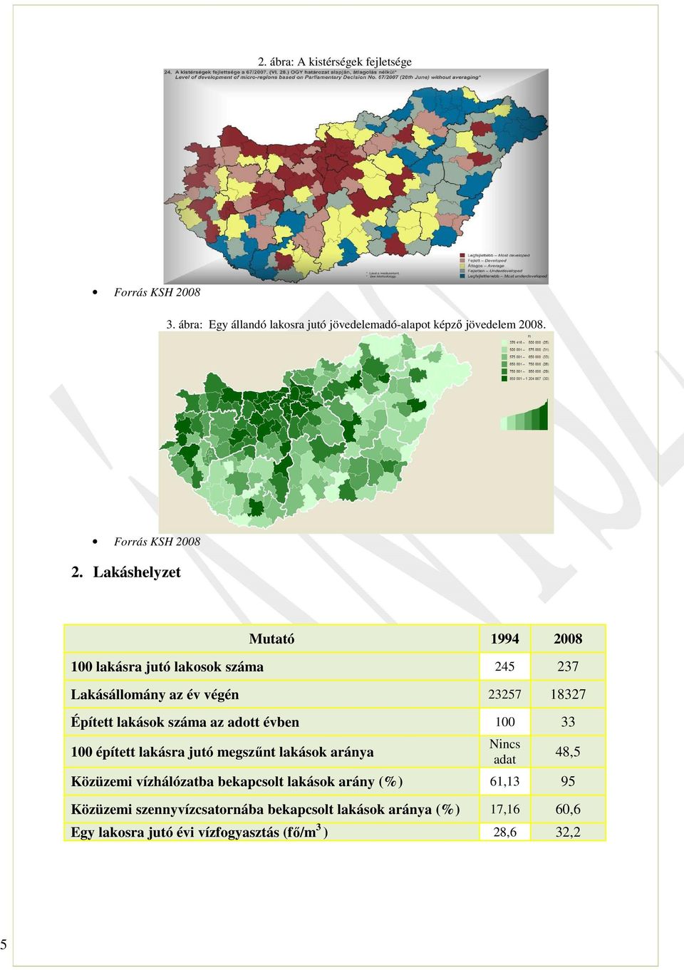 Lakáshelyzet Mutató 1 28 1 lakásra jutó lakosok száma 2 237 Lakásállomány az év végén 2327 18327 Épített lakások száma az adott