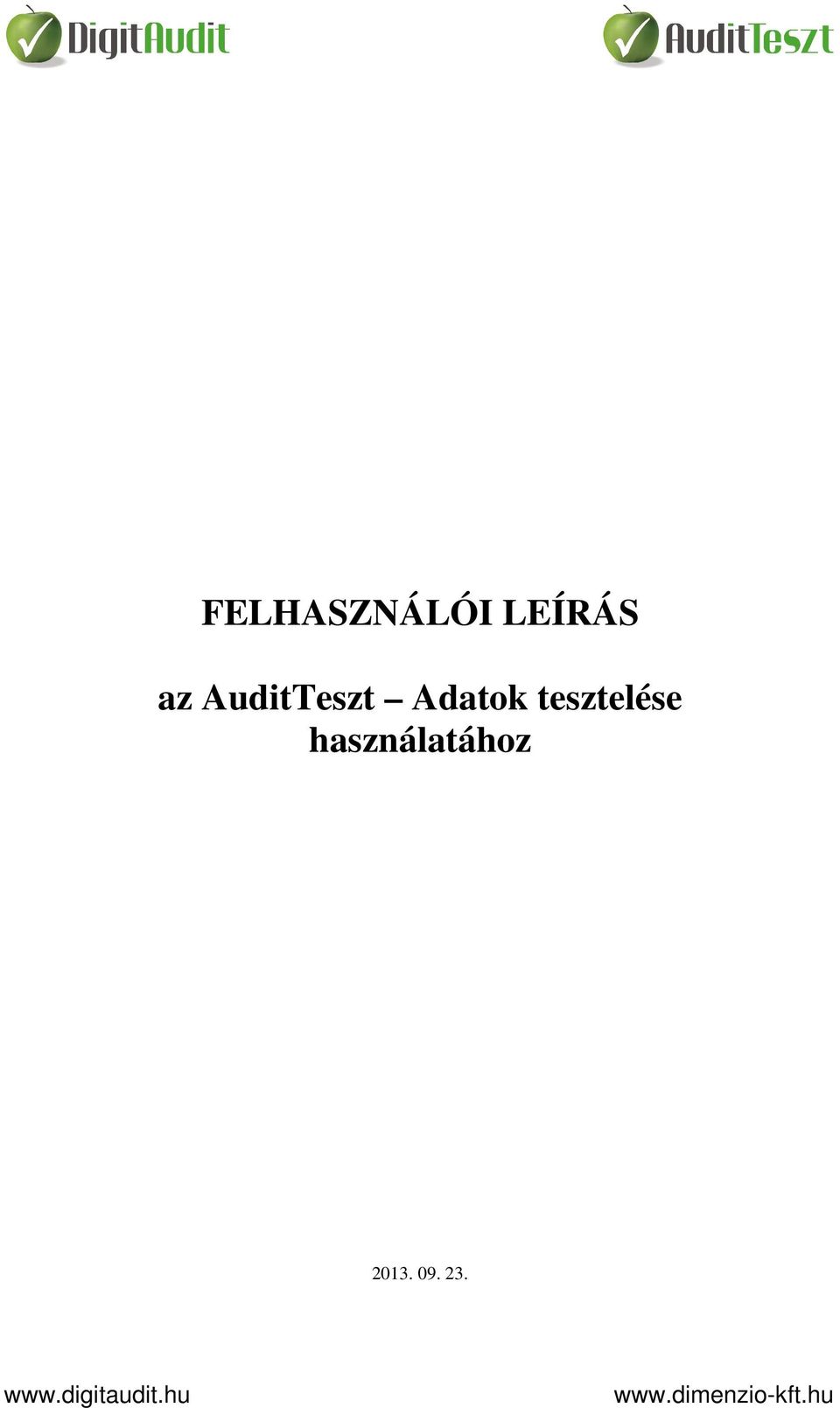 Adatok tesztelése