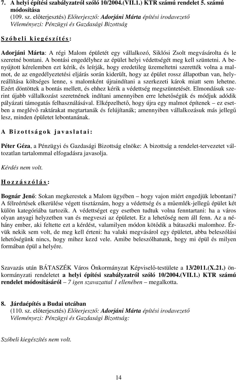 ló 10/2004.(VII.1.) KTR szá