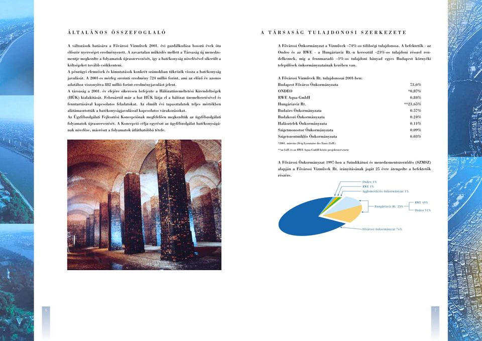A pénzügyi elemzések és kimutatások konkrét számokban tükrözik vissza a hatékonyság javulását.