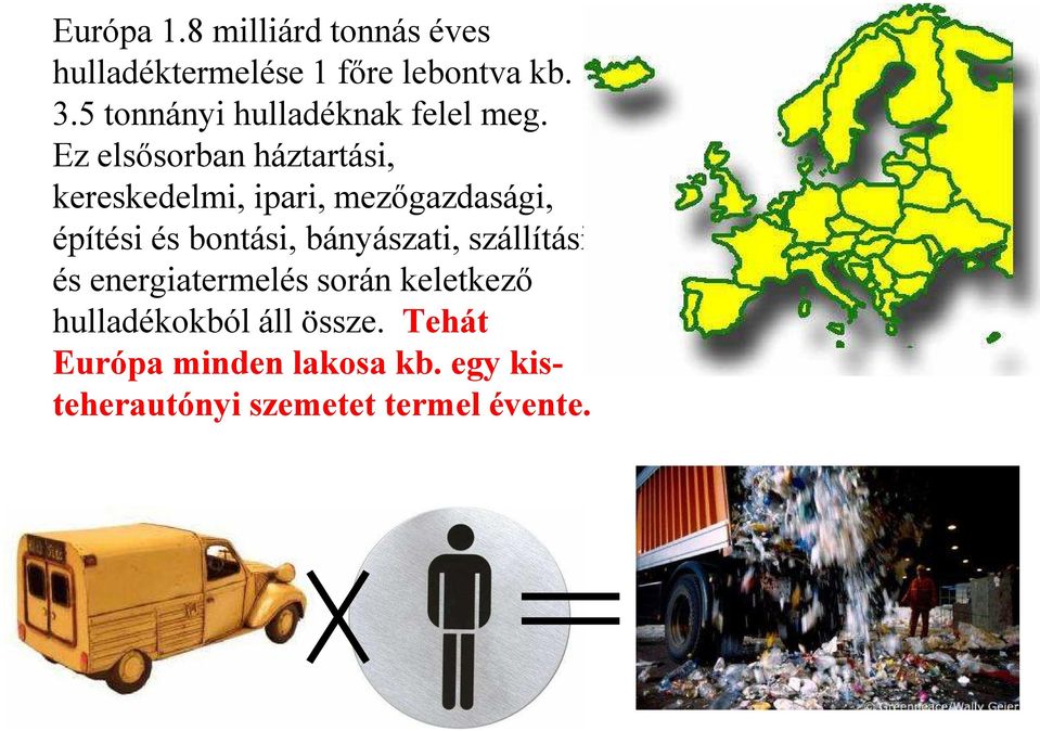 Ez elsősorban háztartási, kereskedelmi, ipari, mezőgazdasági, építési és bontási,
