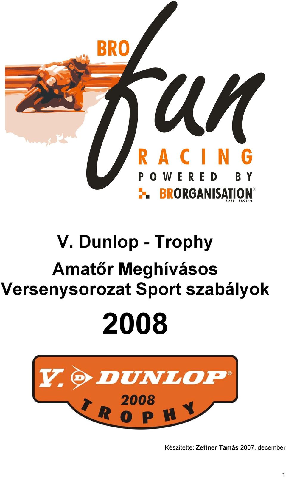 Sport szabályok 2008