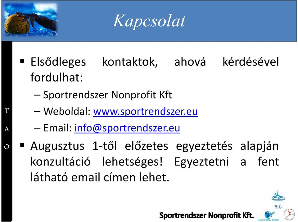 eu Email: info@sportrendszer.